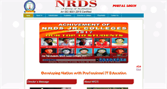 Desktop Screenshot of nrdsindia.com